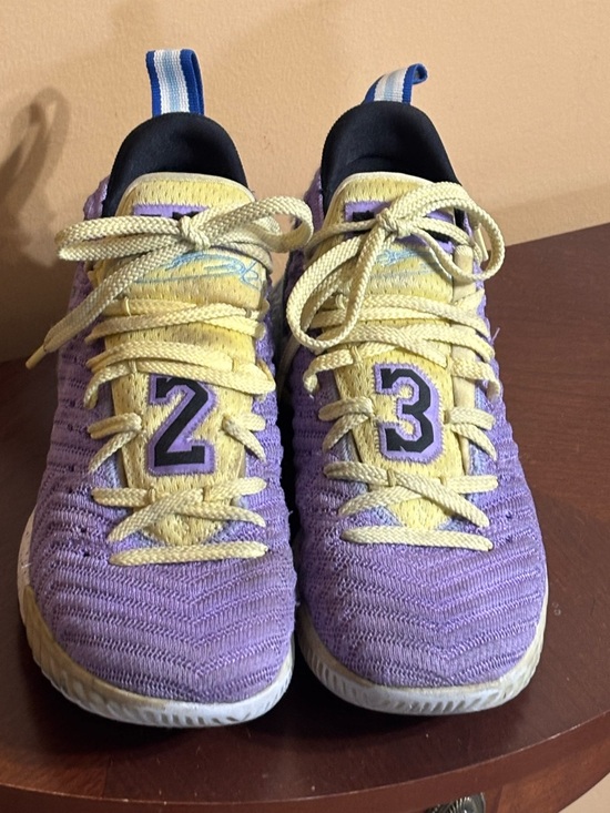 Nike Other - Nike LeBron 23 Purple Yellow Sneakers Size 8